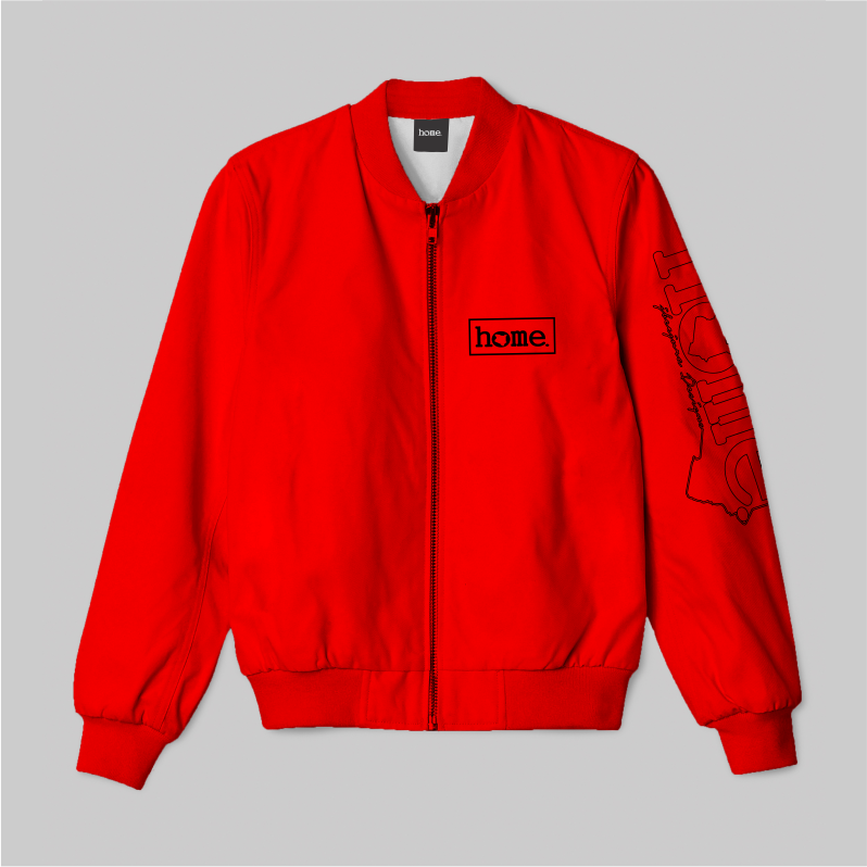 Kids Bomber Jacket - Red