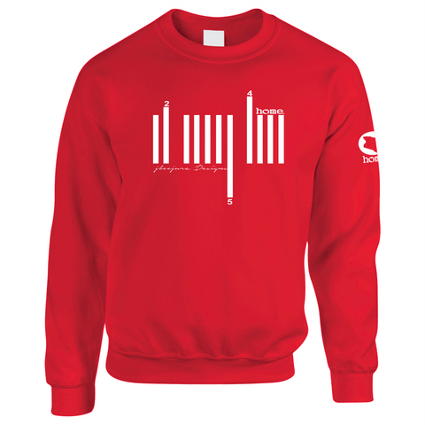 Sweatshirt - Red (Mid-Heavy Fabric)