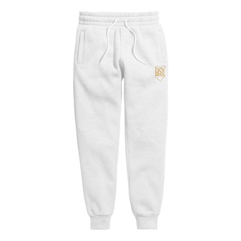 Mens Sweatpants - White (Mid-Heavy Fabric)