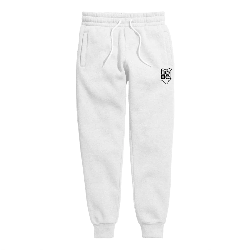 Mens Sweatpants - White (Mid-Heavy Fabric)