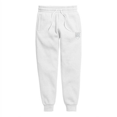 Mens Sweatpants - White (Mid-Heavy Fabric)