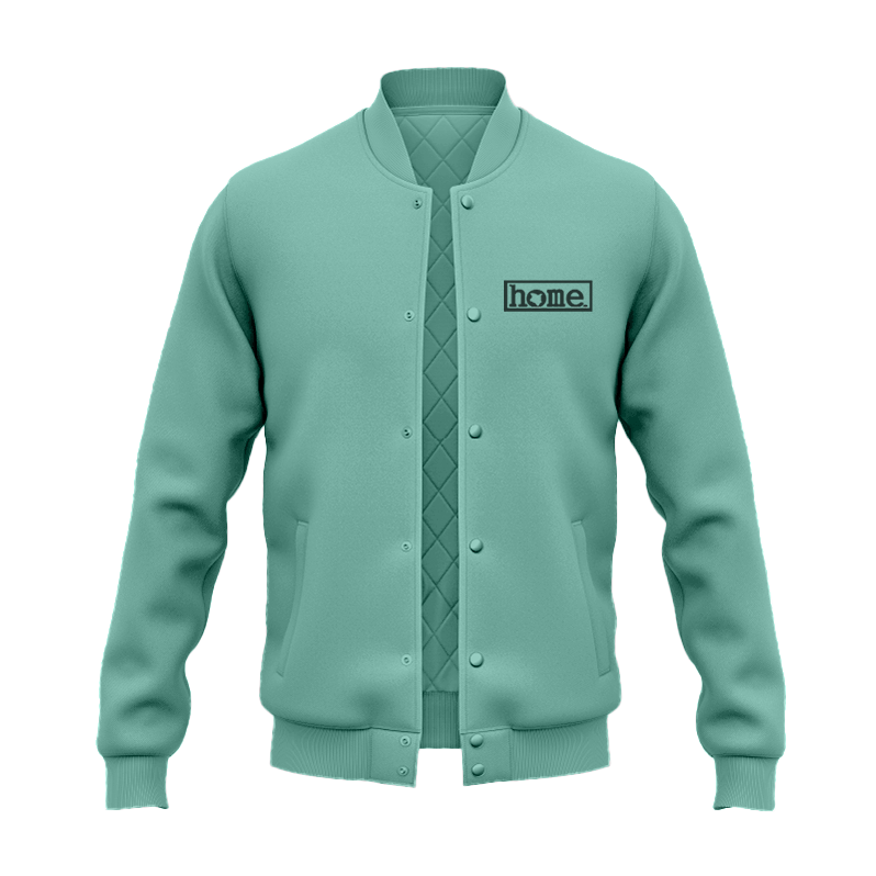 College Jacket - Cyan Green