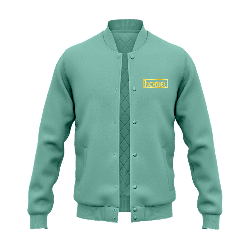 College Jacket - Cyan Green