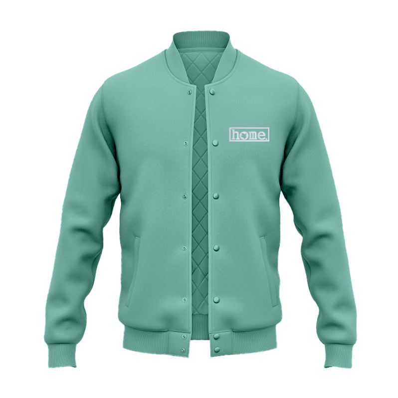 College Jacket - Cyan Green