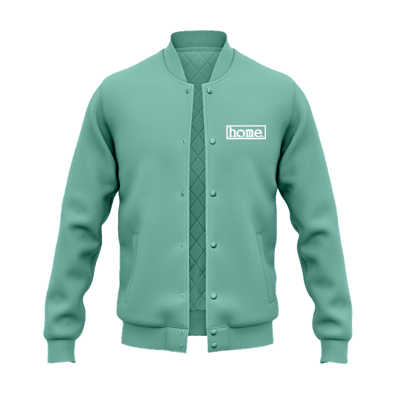 College Jacket - Cyan Green