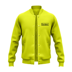 Kids College Jacket - Lime Green