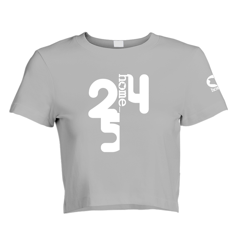 Cropped T-Shirt - Granite