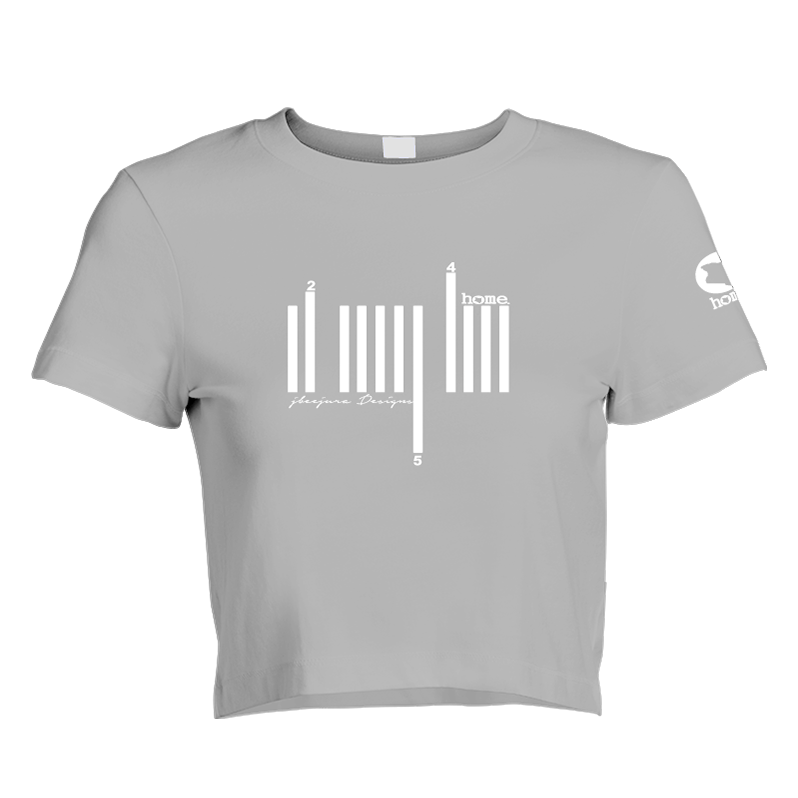 Cropped T-Shirt - Granite