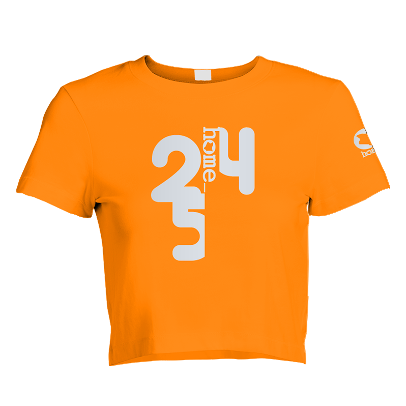 Cropped T-Shirt - Orange