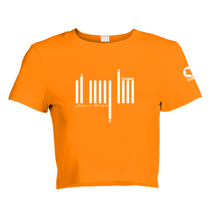 Cropped T-Shirt - Orange