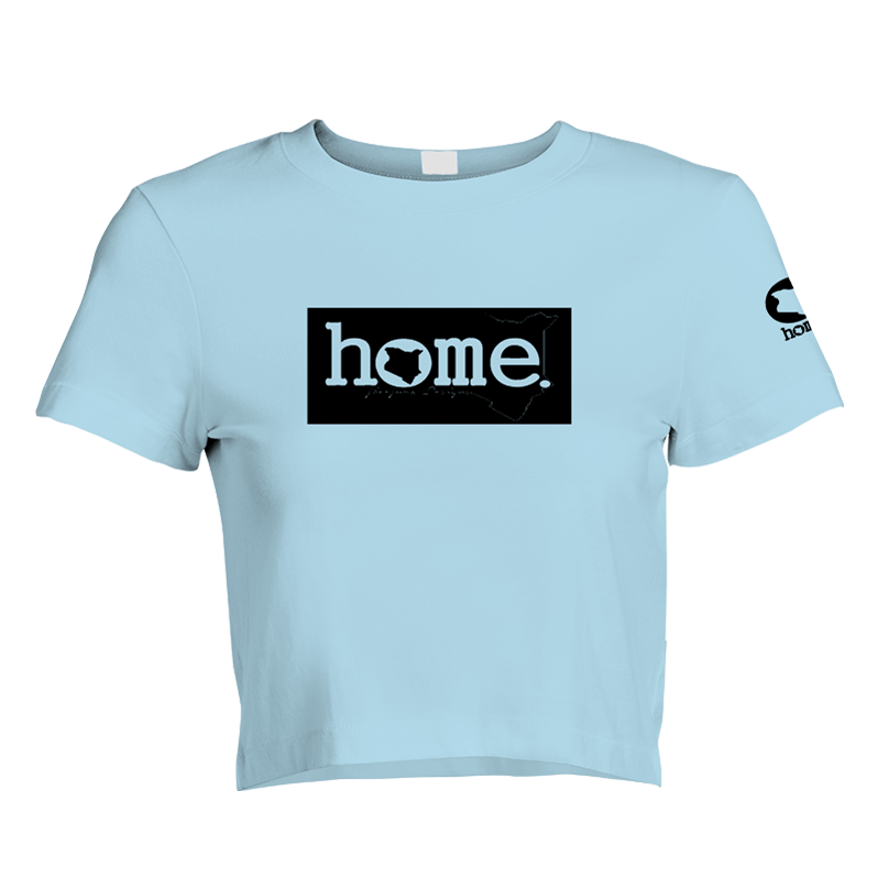 Cropped T-Shirt - Sky Blue