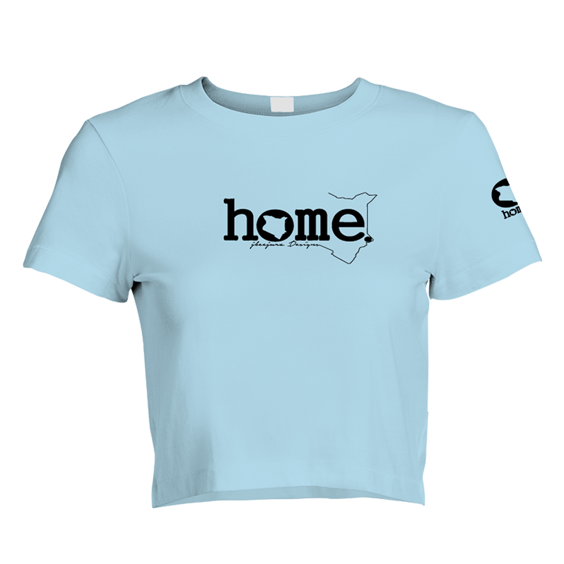 Cropped T-Shirt - Sky Blue