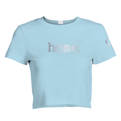 Cropped T-Shirt - Sky Blue