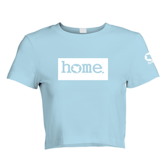 Cropped T-Shirt - Sky Blue
