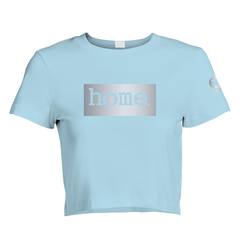 Cropped T-Shirt - Sky Blue