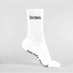 JBEEJURA DESIGNZ | home - 254 White Essential Long Socks. 