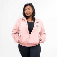 Home_254 x JBlessing, Women's Peach Funky Jacket- Front view