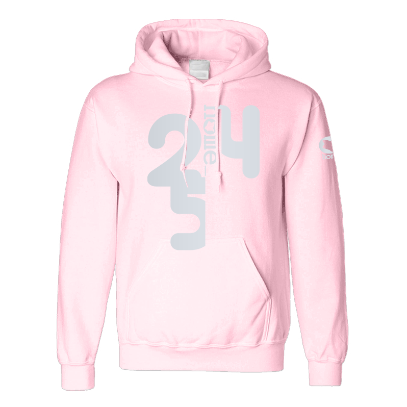 Hoodie - Crepe Pink (Heavy Fabric)