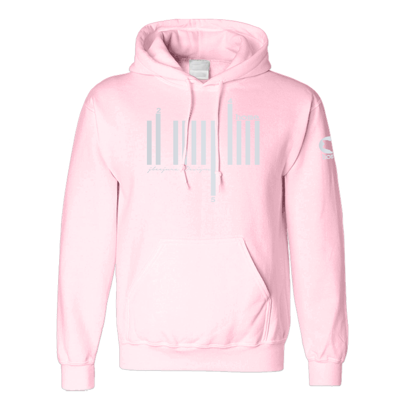 Hoodie - Crepe Pink (Heavy Fabric)