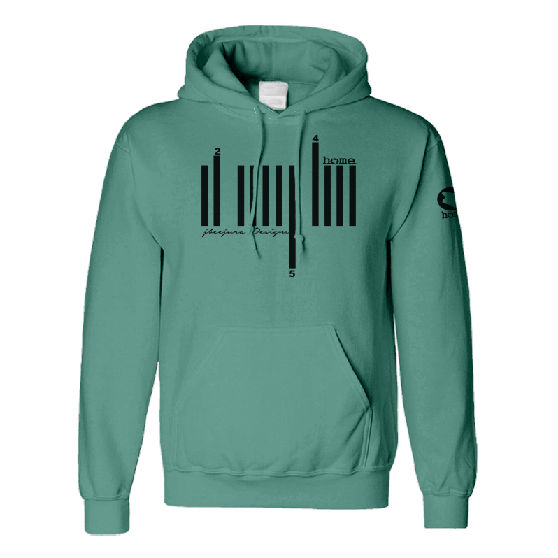 Hoodie - Cyan (Heavy Fabric)