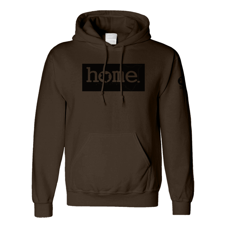 Kids Hoodie - Dark Brown (Heavy Fabric)