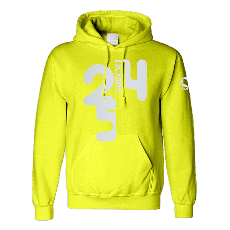 Hoodie - Lime Green (Heavy Fabric)