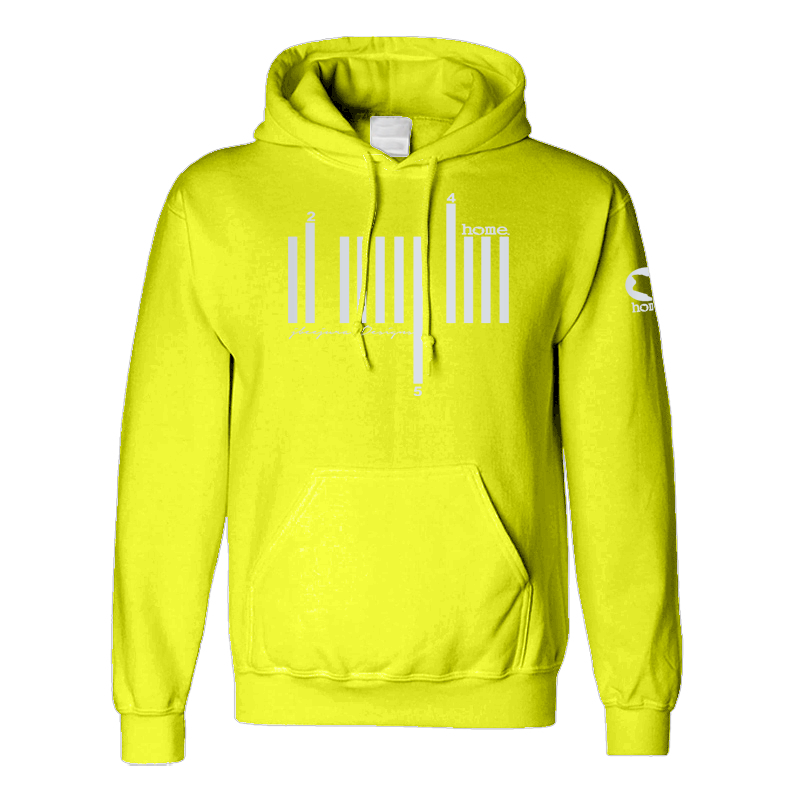 Kids Hoodie - Lime Green (Heavy Fabric)