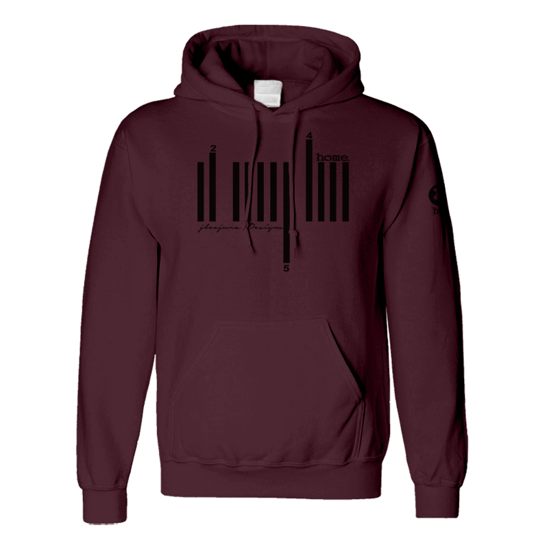 Kids Hoodie - Maroon (Heavy Fabric)