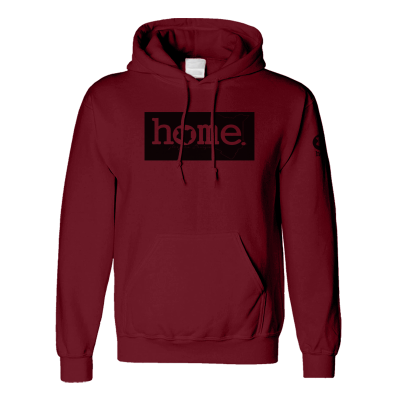 Kids Hoodie - Maroon Red (Heavy Fabric)