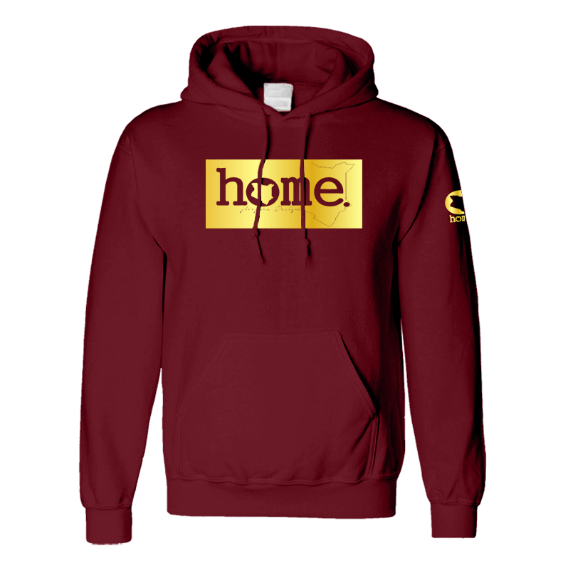 Hoodie - Maroon Red (Heavy Fabric)