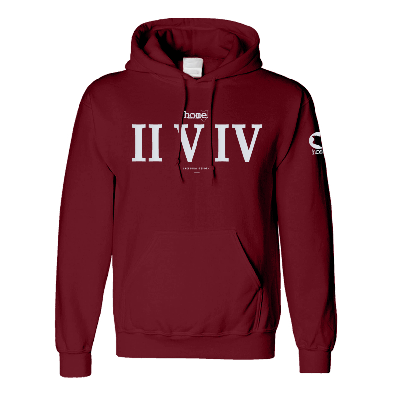 Kids Hoodie - Maroon Red (Heavy Fabric)