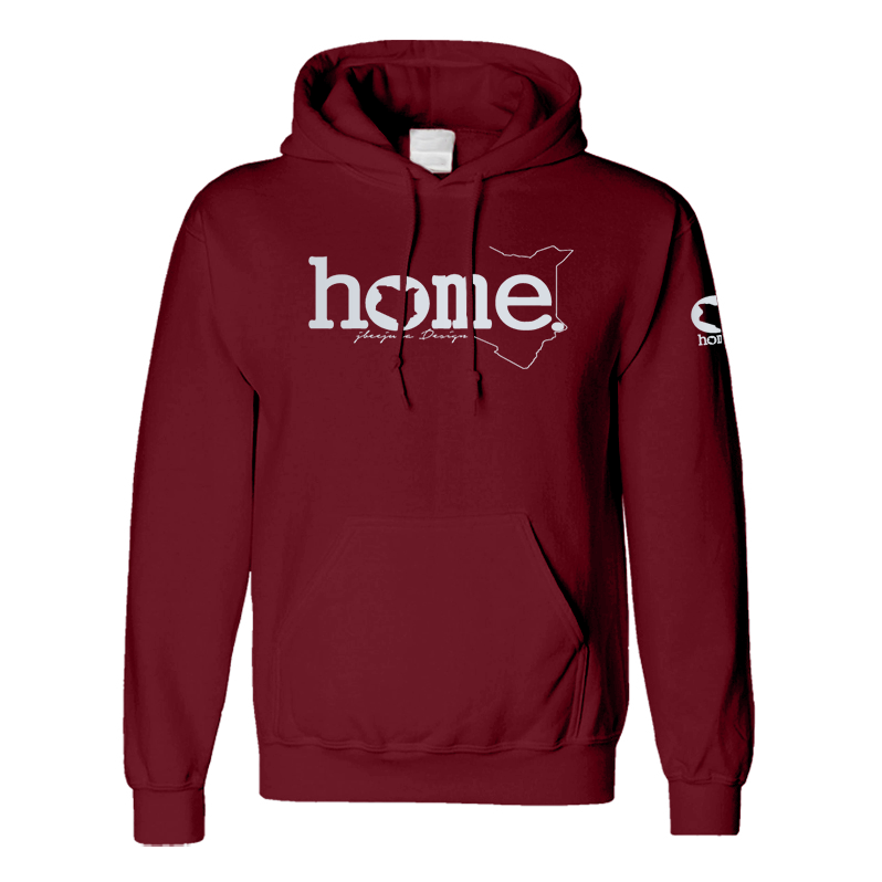 Kids Hoodie - Maroon Red (Heavy Fabric)