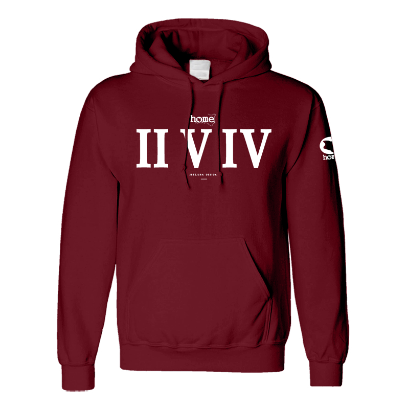 Hoodie - Maroon Red (Heavy Fabric)