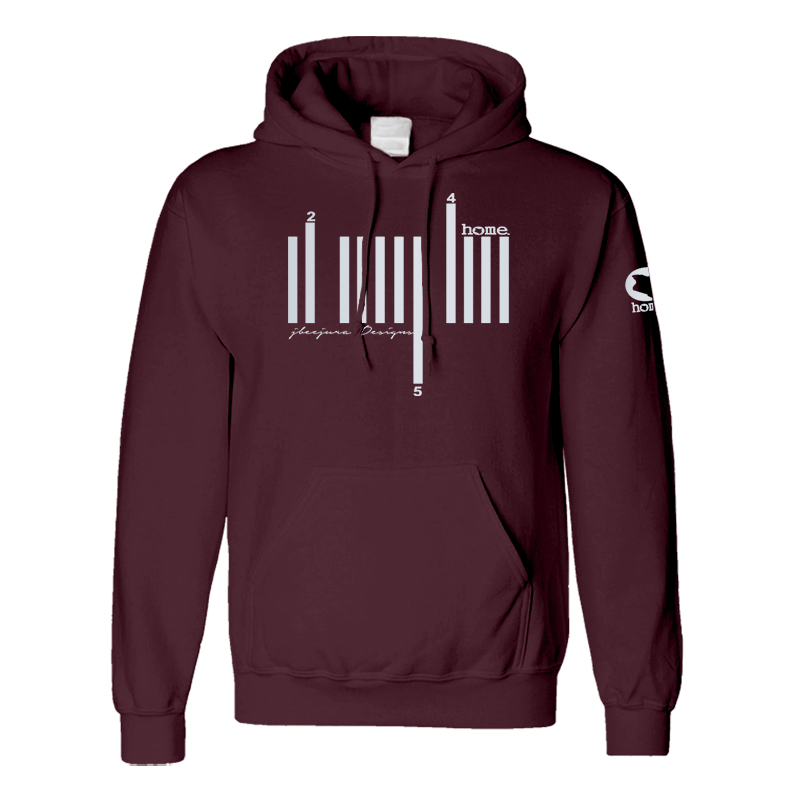 Hoodie - Maroon (Heavy Fabric)