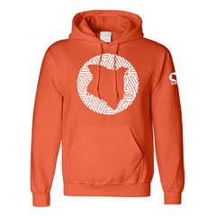 Kids Hoodie - Orange (Heavy Fabric)