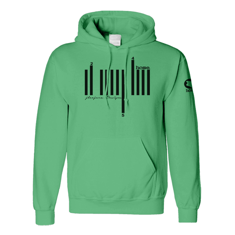 Hoodie - Turquoise Green (Heavy Fabric)