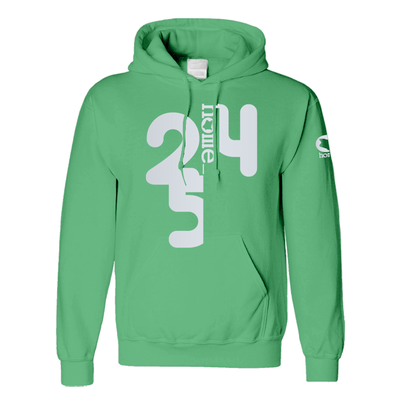 Hoodie - Turquoise Green (Heavy Fabric)