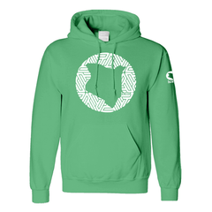 Hoodie - Turquoise Green (Heavy Fabric)