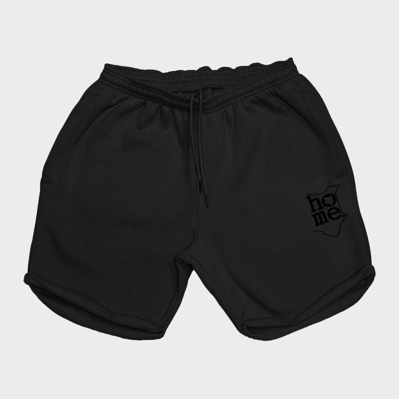 Men's Long Shorts - Black (Heavy Fabric)