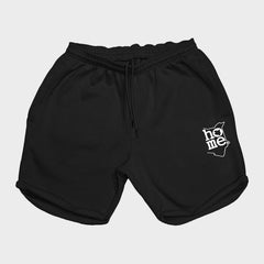 Men's Long Shorts - Black (Heavy Fabric)