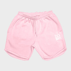 Men's Long Shorts - Crepe Pink  (Heavy Fabric)