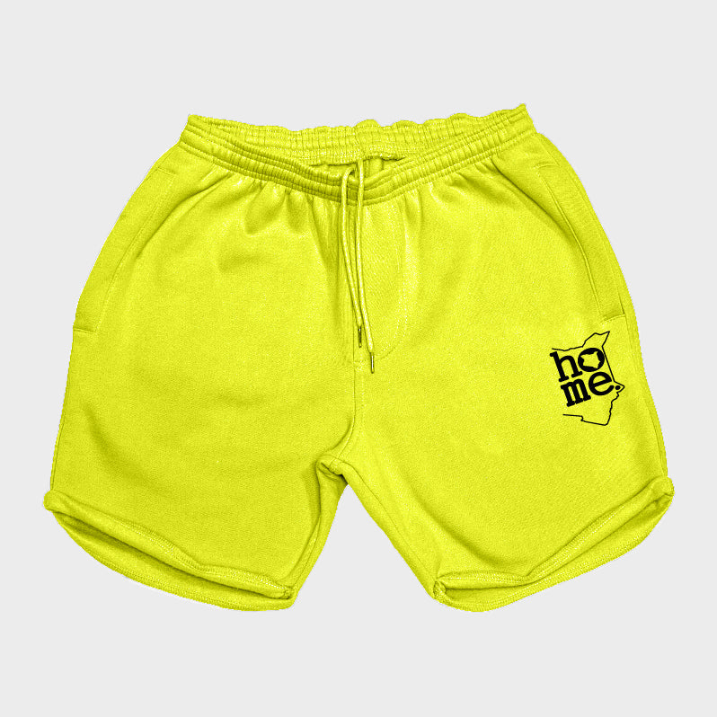 Men's Long Shorts - Lime Green  (Heavy Fabric)