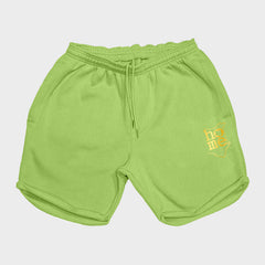Men's Long Shorts - Mint Green  (Heavy Fabric)
