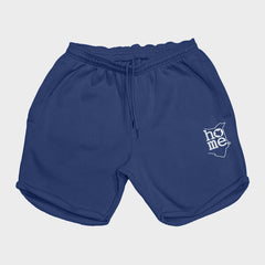 Men's Long Shorts - Navy Blue  (Heavy Fabric)