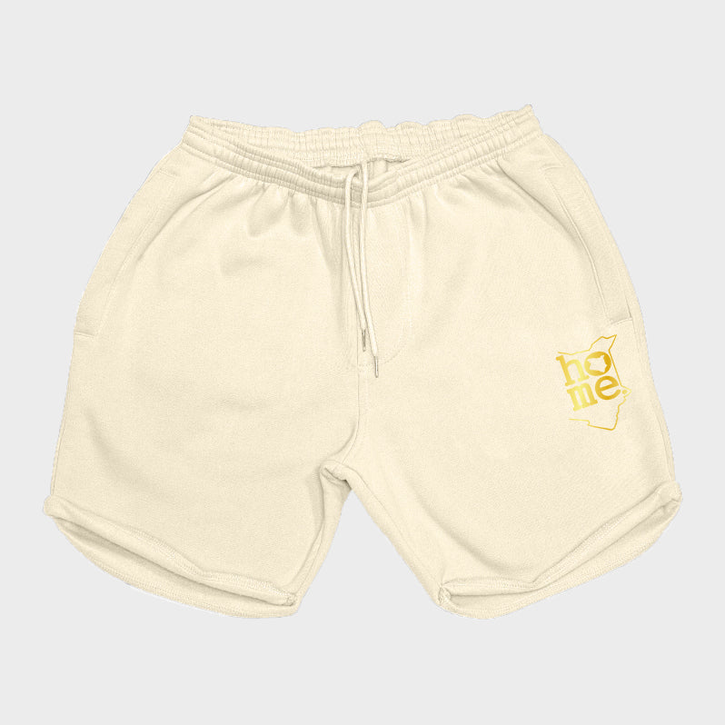 Men's Long Shorts - Off White  (Heavy Fabric)