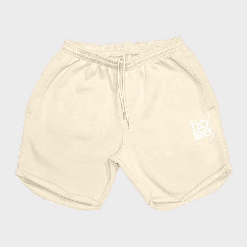 Men's Long Shorts - Off White  (Heavy Fabric)