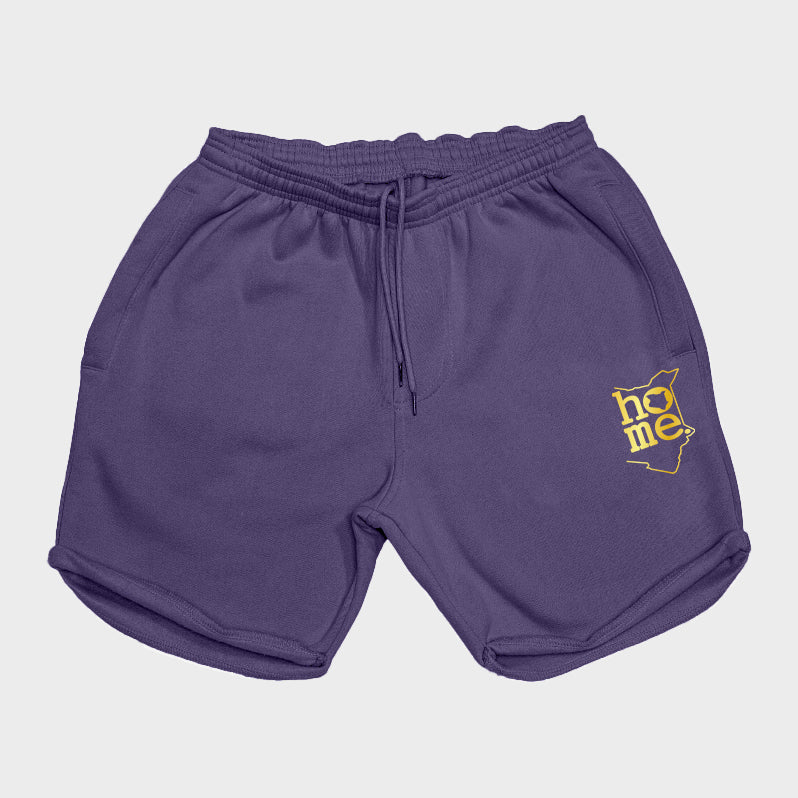 Men's Long Shorts - Purple (Heavy Fabric)