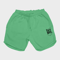 Men's Long Shorts - Turquoise Green (Heavy Fabric