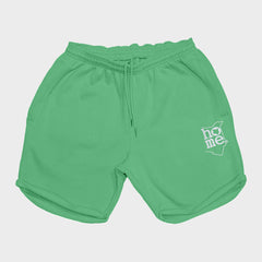 Men's Long Shorts - Turquoise Green (Heavy Fabric
