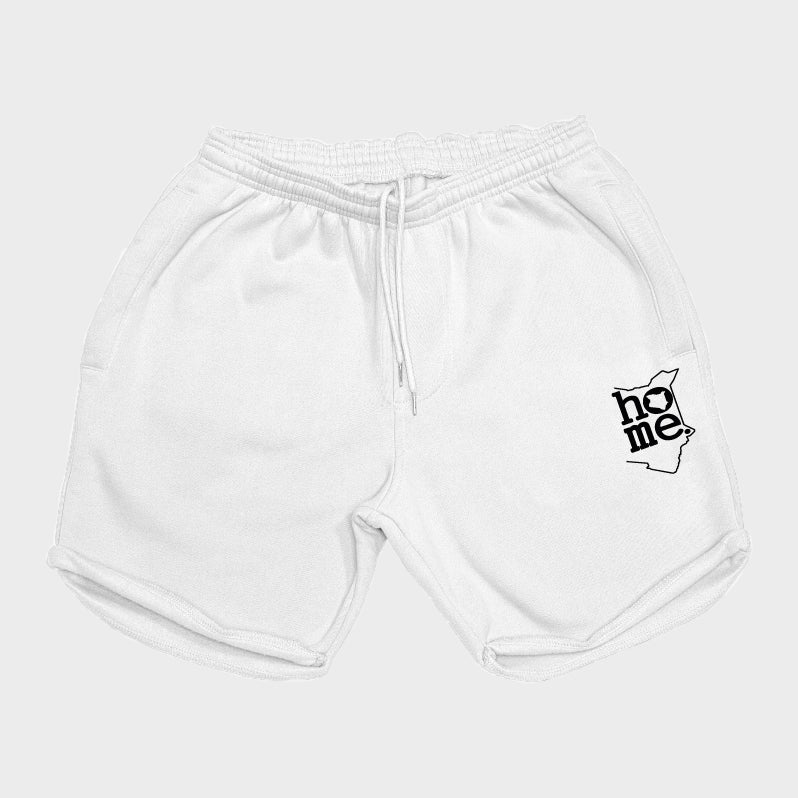 Men's Long Shorts - White (Heavy Fabric)